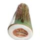 Vase rouleau fond vert midcentury, La Poterie PÉrigourdine