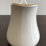 Jug or charming small vase, porcelain MEHUN, France