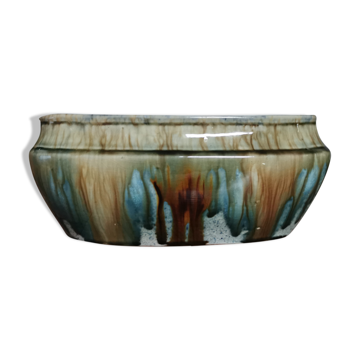 Art Deco ceramic planter