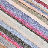 Rug For Living Room Contemporary Kilim Rug, 161x220Cm