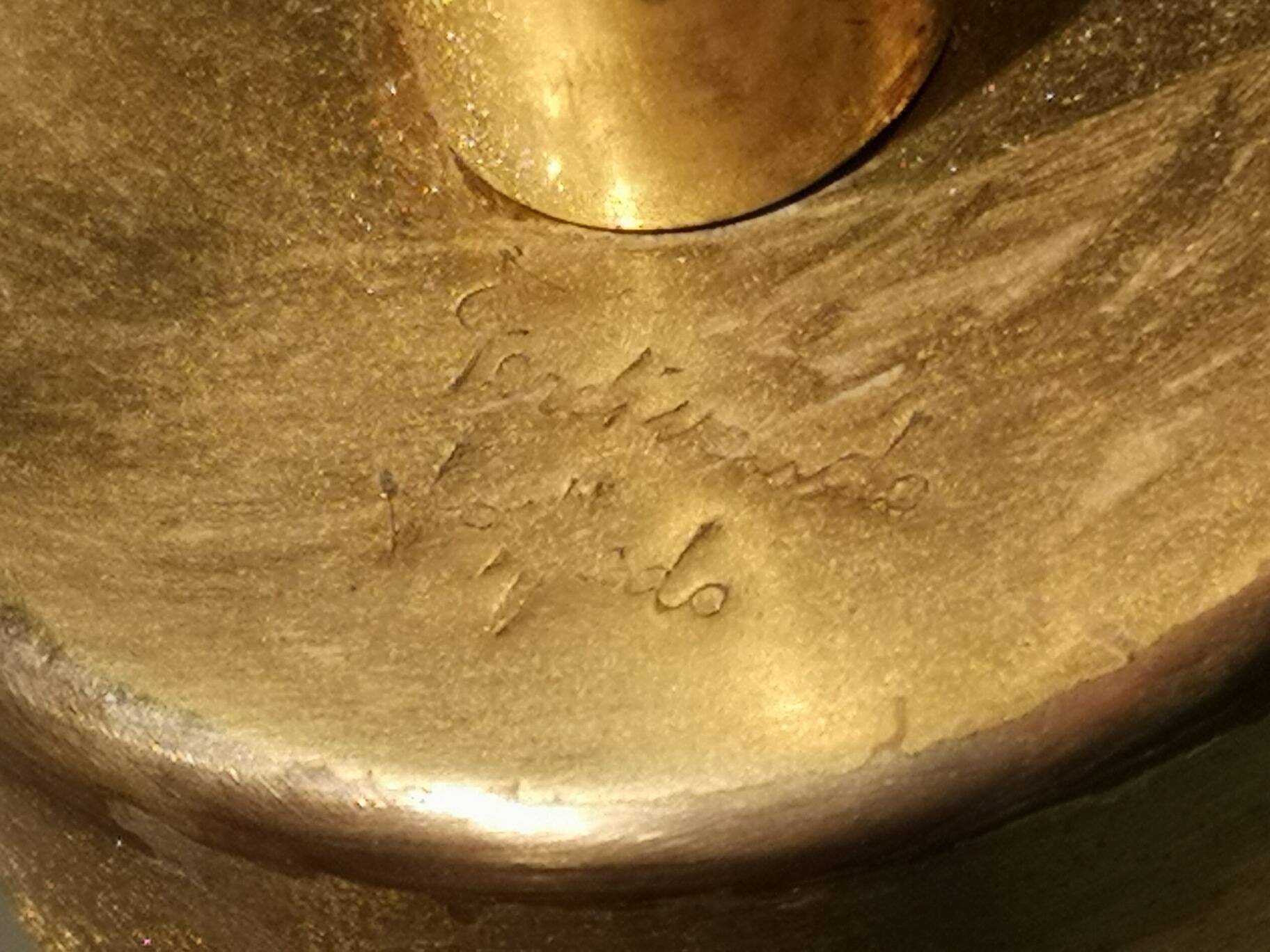 Burgundy Plexiglass and Brass Table Lamps by F. Loffredo, Italy 1980s