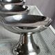 6 coupes à glace en inox vintage