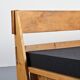 Banquette des Arcs avec dossier par Charlotte Perriand, circa 1973