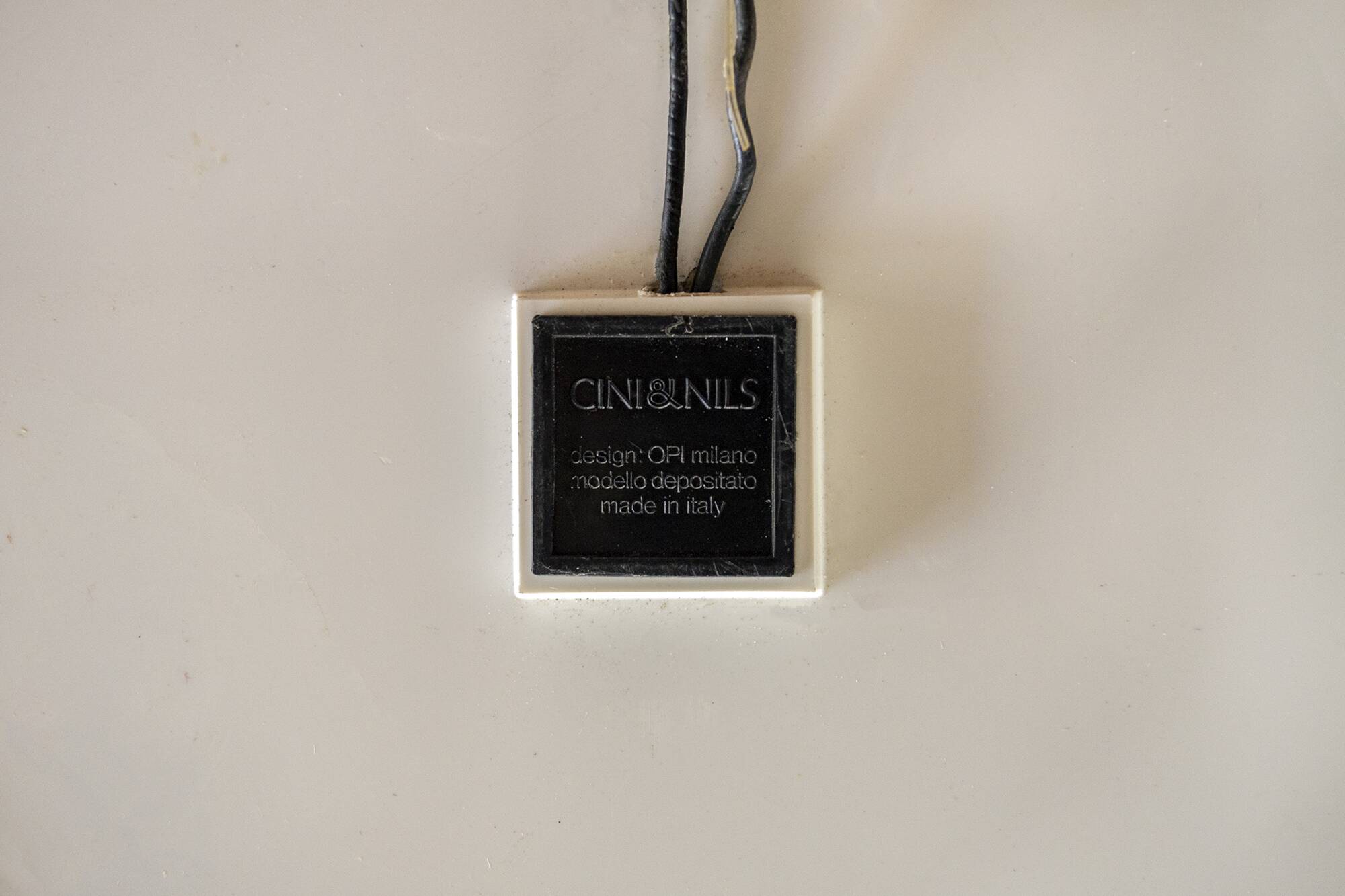 Minimal "Cubo Luce" large table lamp by Studio OPI for Cini & Nils, Italy 1970