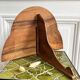 Curved wall console shelf