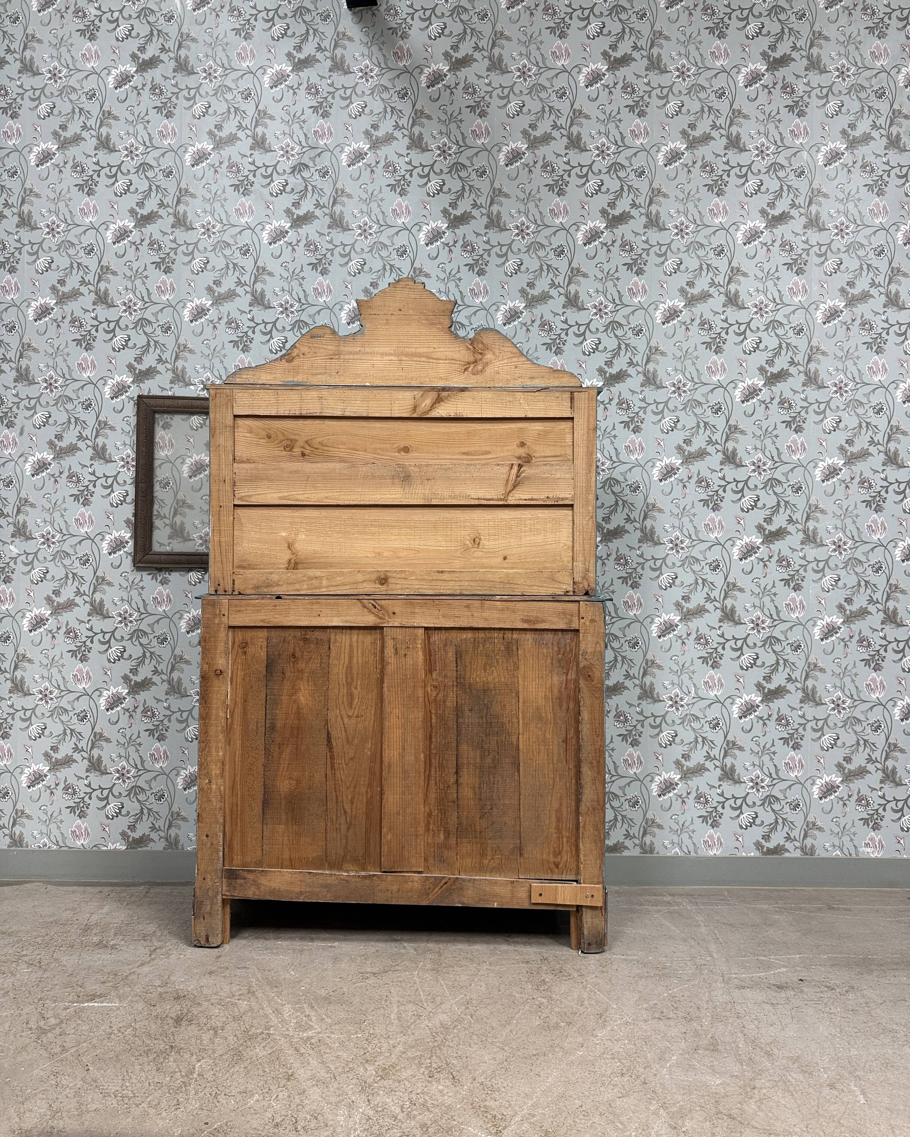 Saint Hubert green-grey dresser (renovated)
