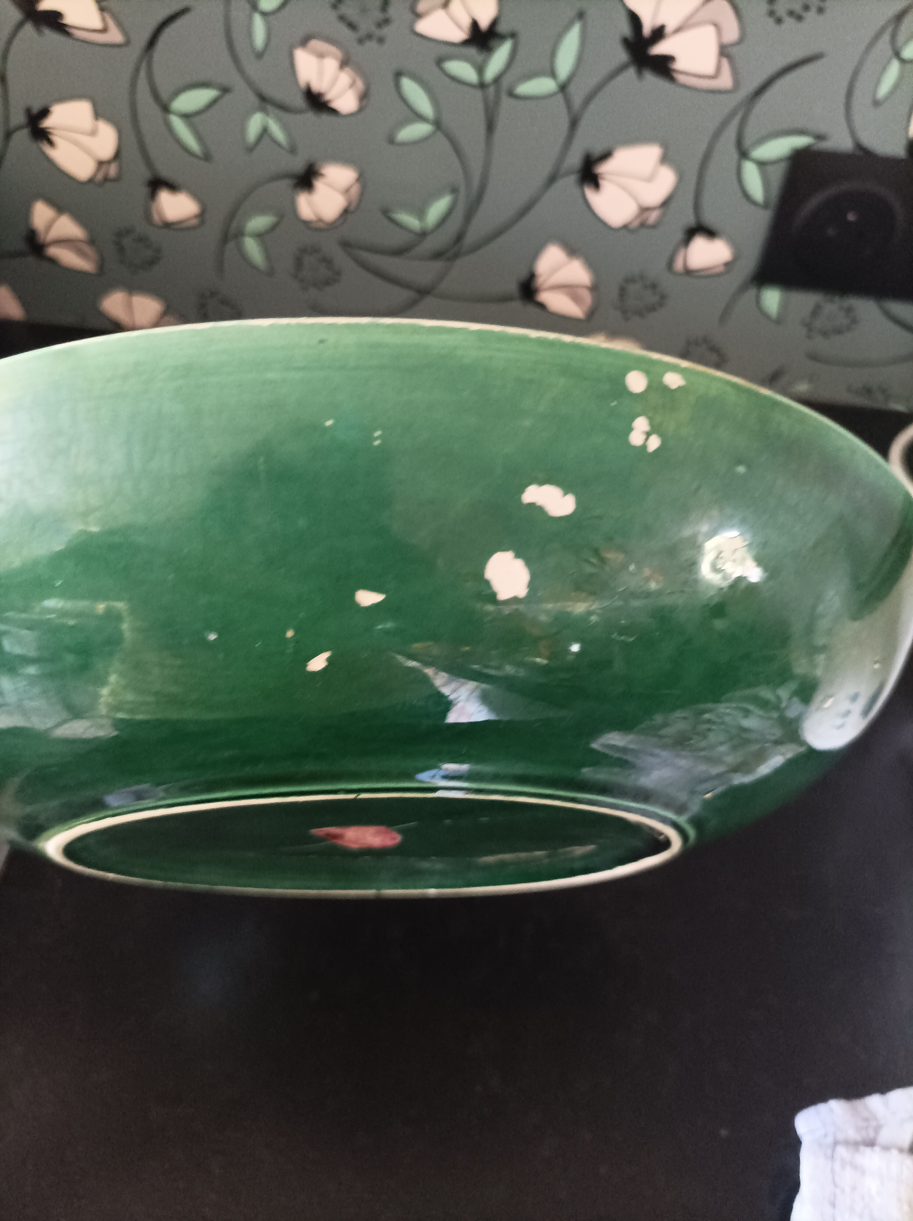 Vintage art ceramic cup