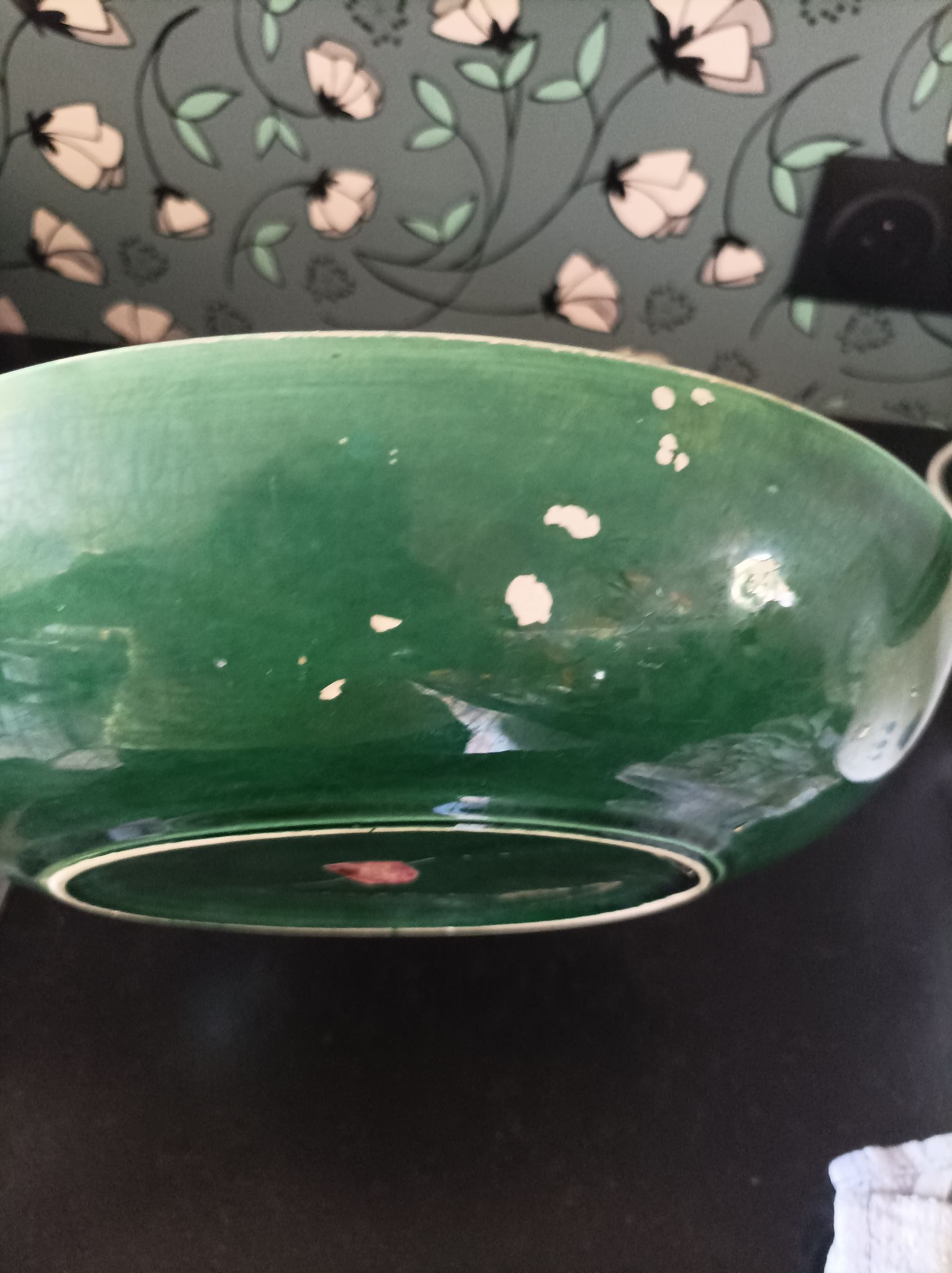 Vintage art ceramic cup