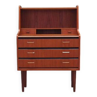 Teak secretary, Danish design, 1960s, production: Denmark