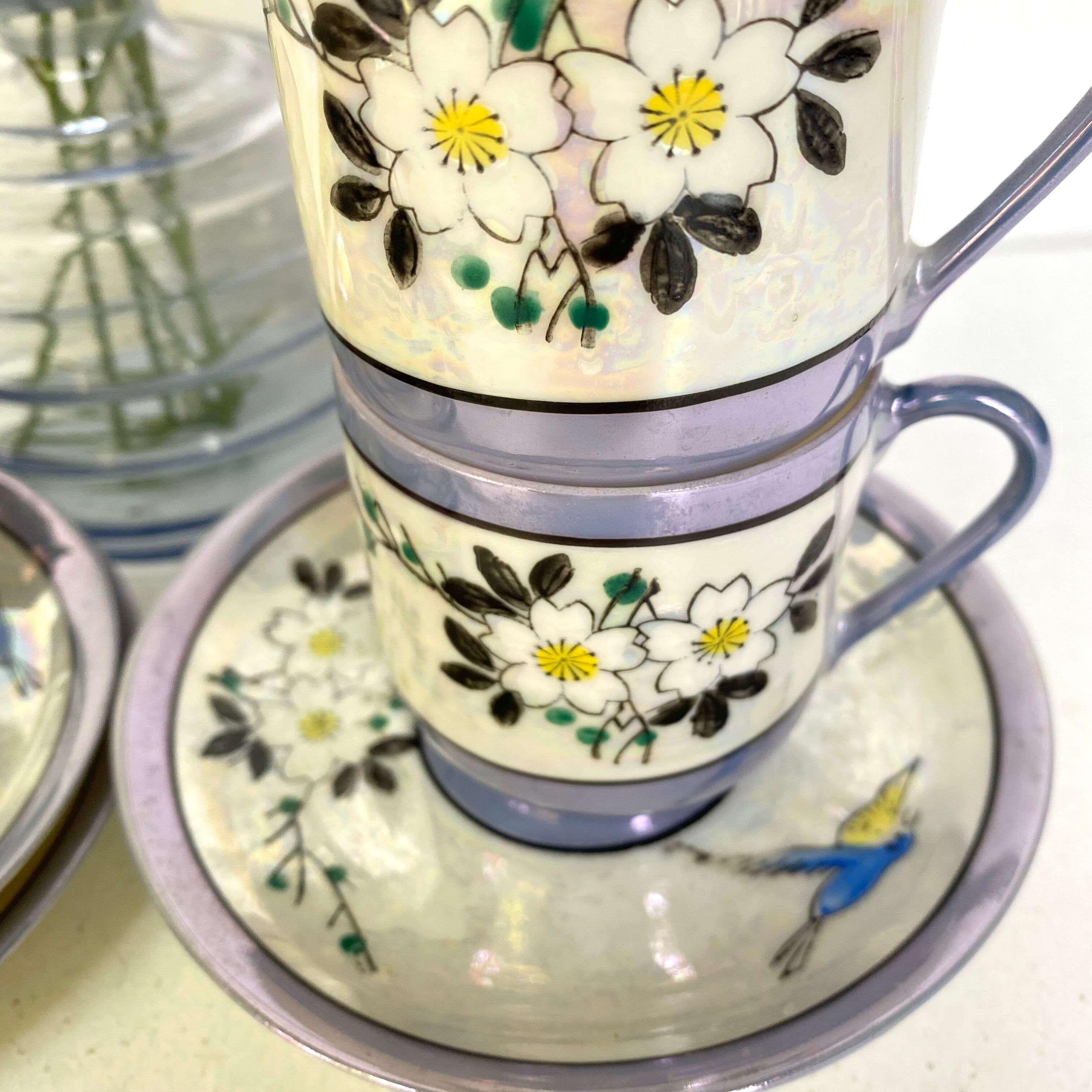 Japanese porcelain cups
