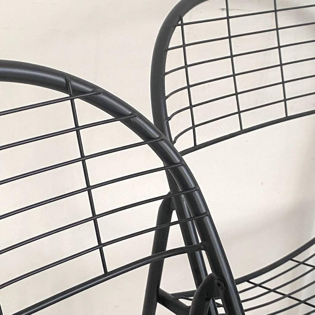 Set of 4 design chairs by Niels Gammelgaard for Ikea, vintage 1980s.