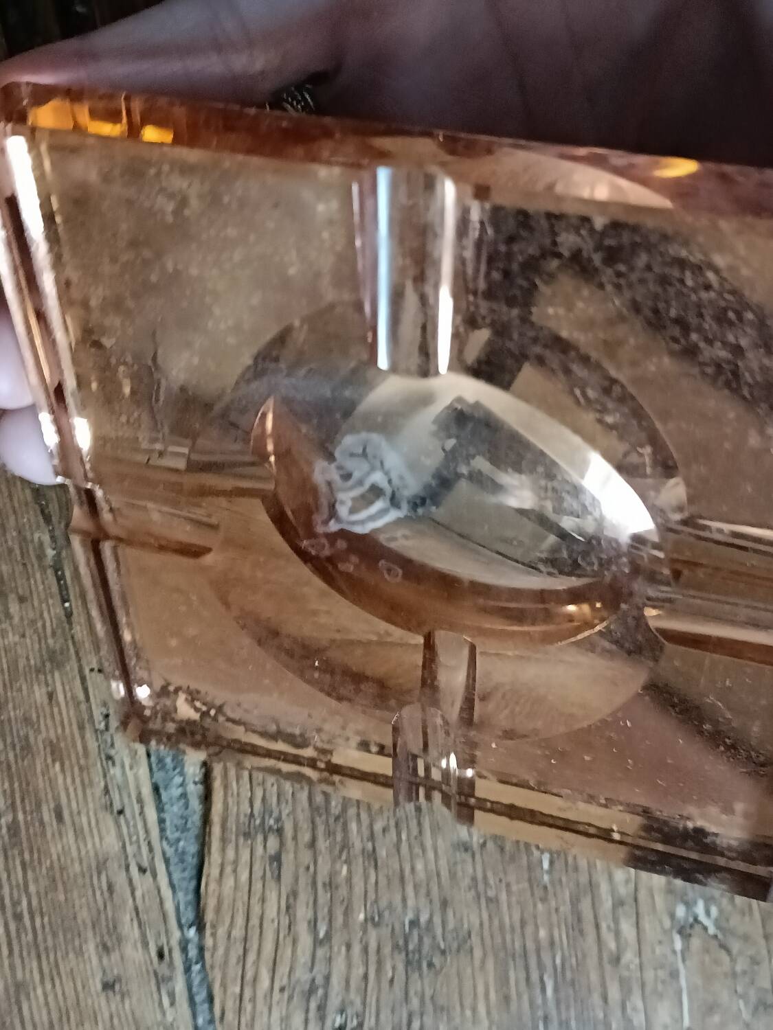 Cendrier Saint Gobain Jean Luce 40'