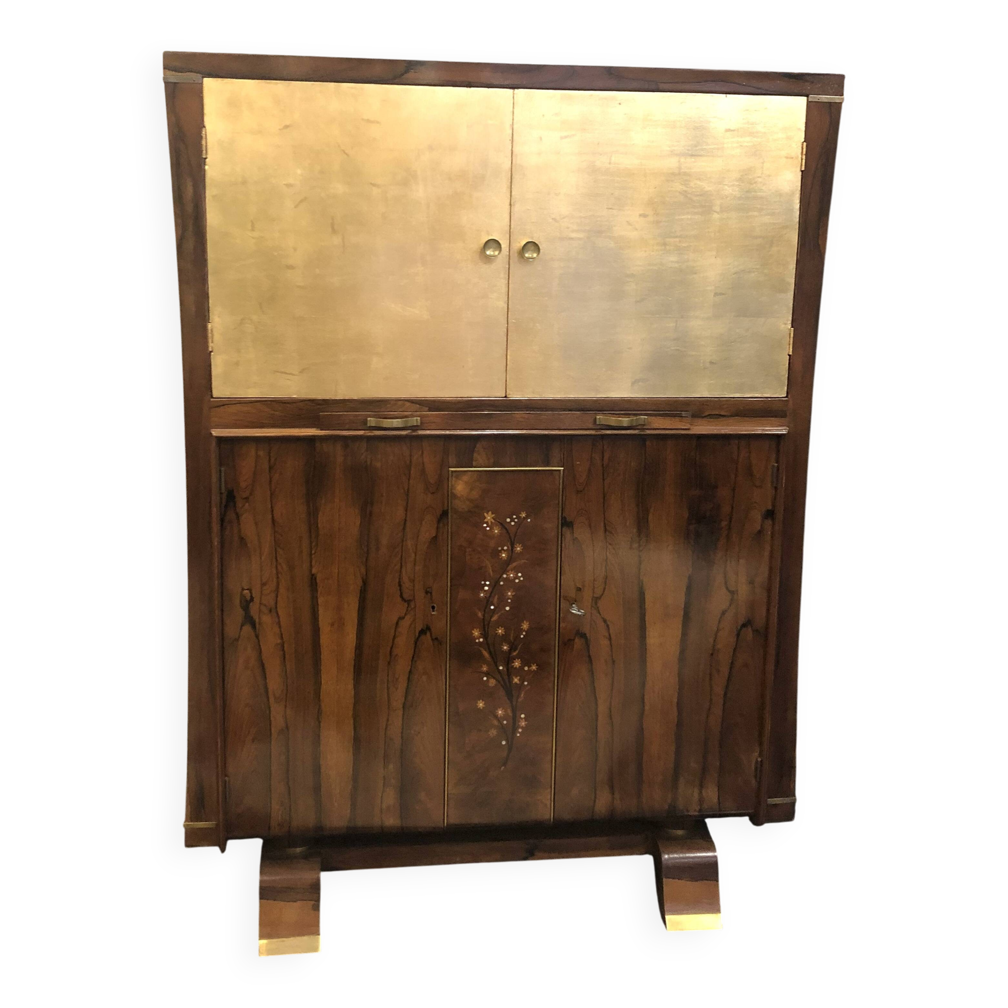 Art Deco Secretary Bar