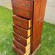 Navy weekly in solid mahogany, 7 drawers, National Airy, Type Glasgow