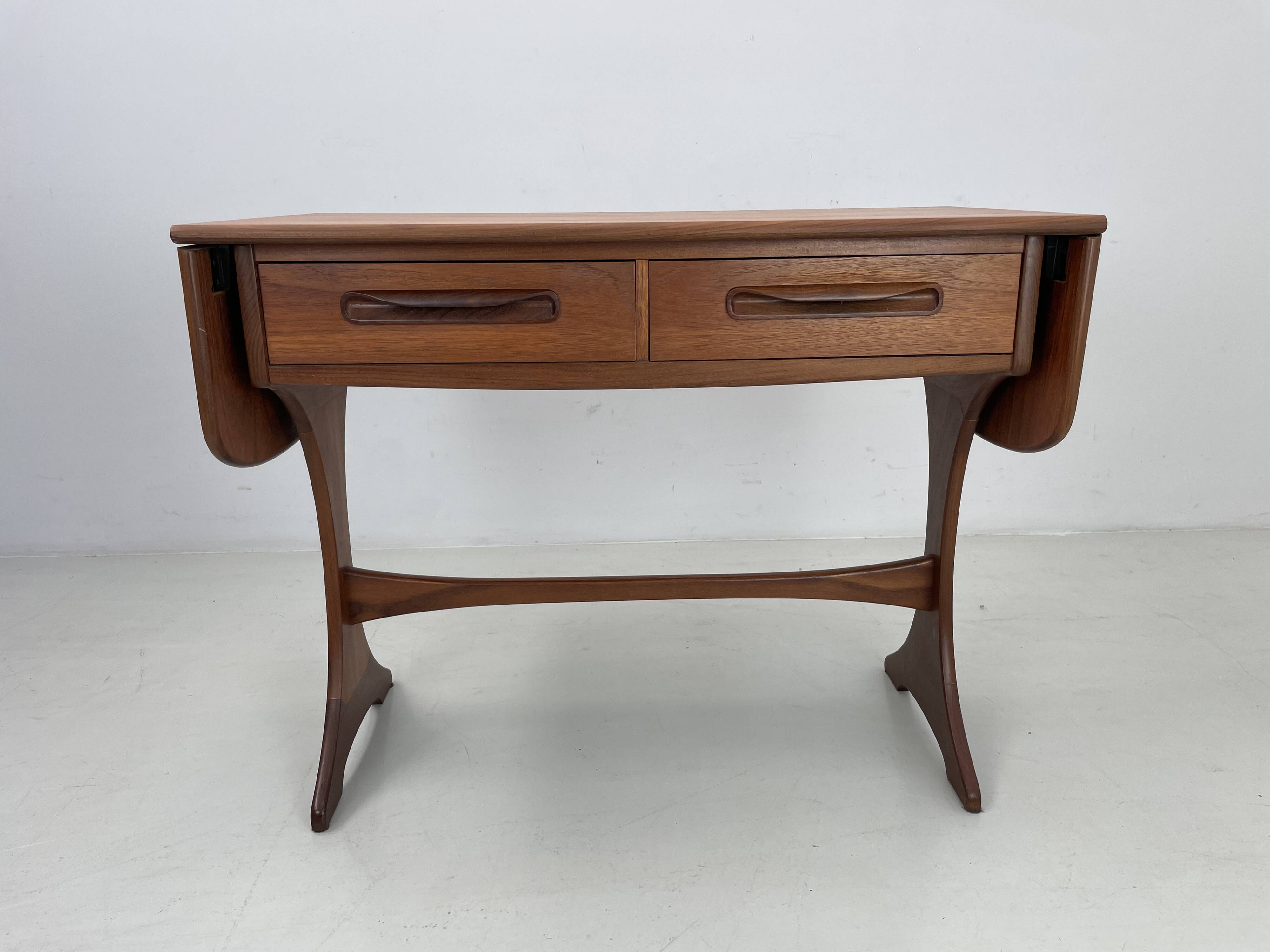 Vintage rare desk by G-Plan design Victor Wilkins 1960's