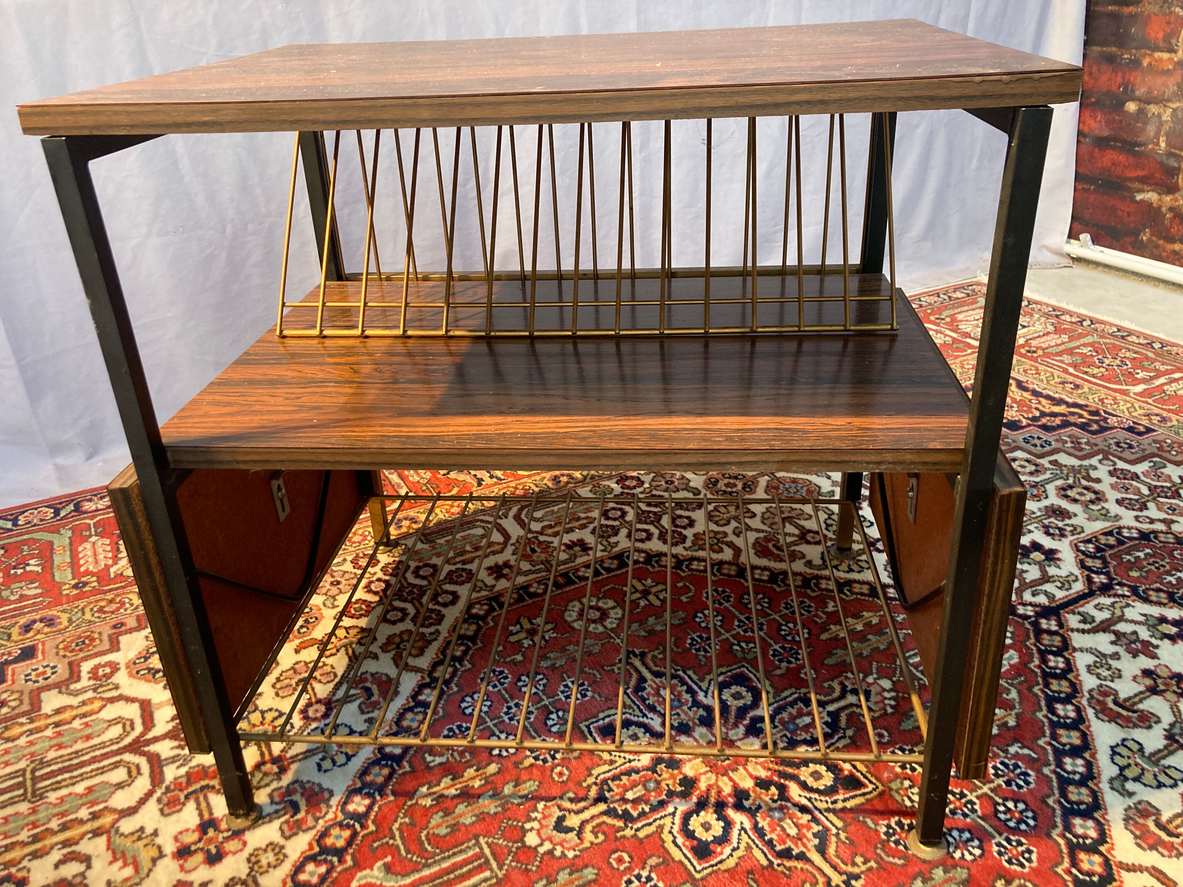 Vintage hi fi furniture in formica