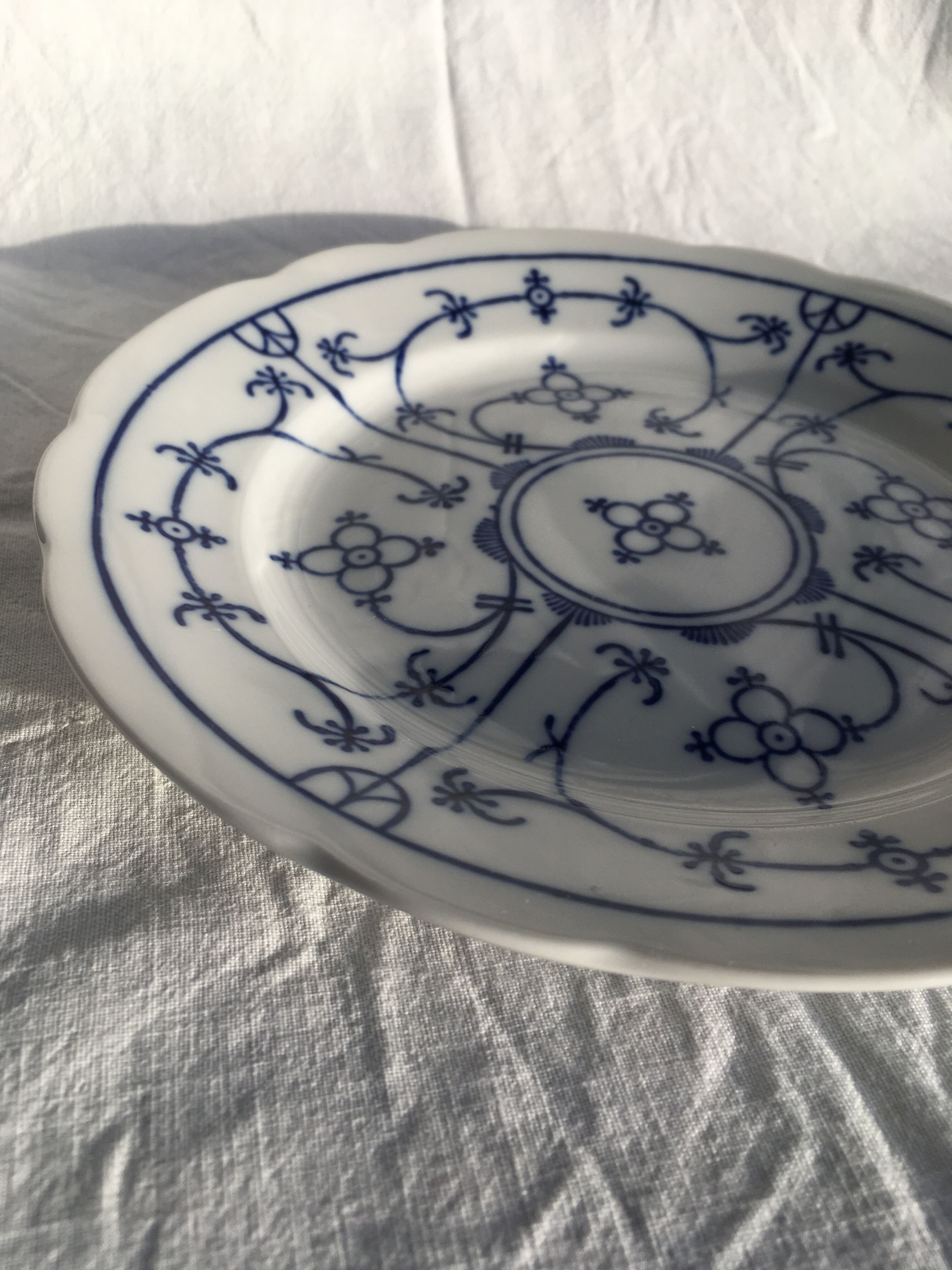 porcelain presentation plate Winterling Schwarzenbach Bavaria