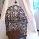 Vintage metal volute decoration