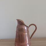 Antique copper pitcher