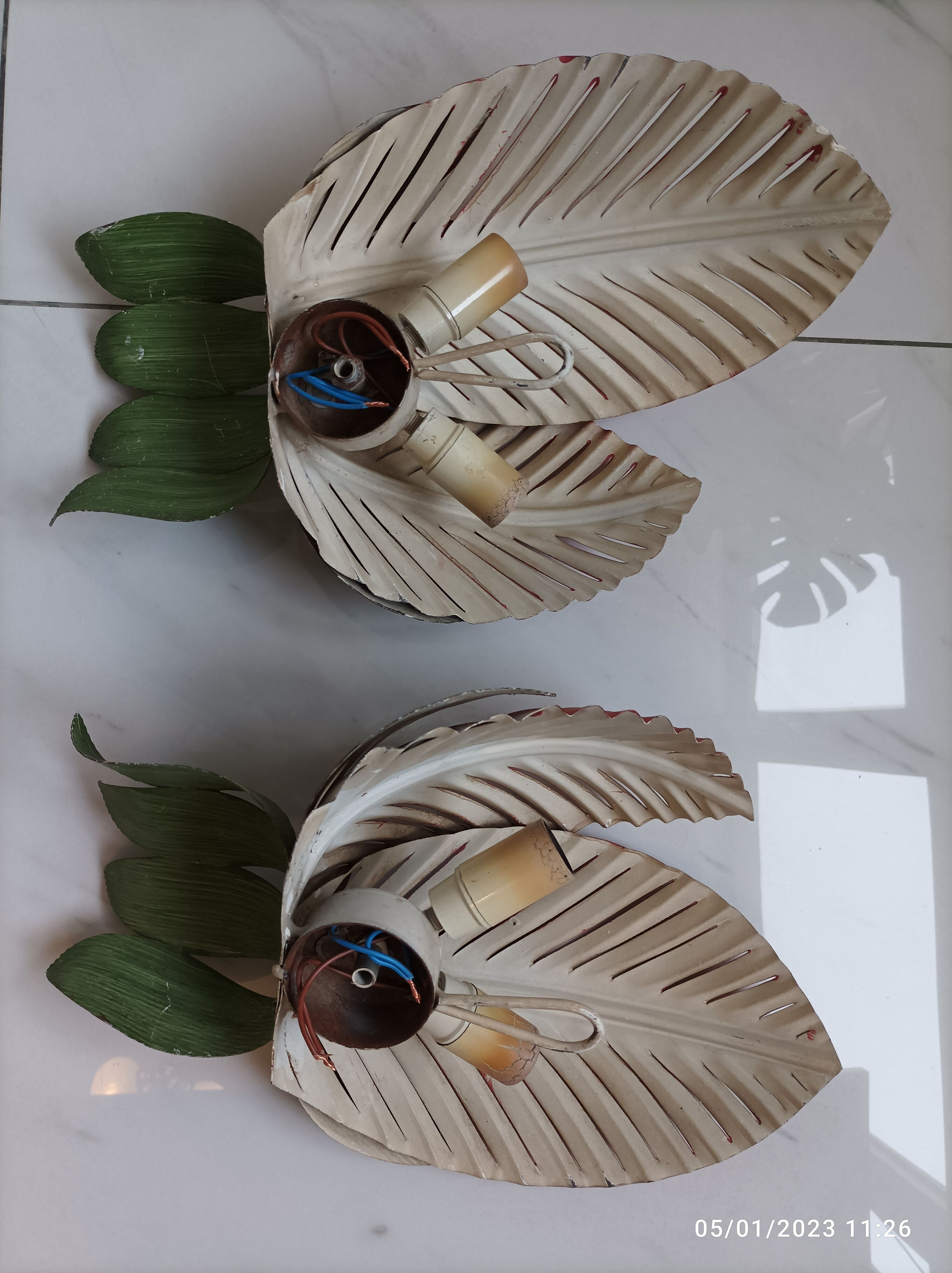 Duo wall lamps sheets