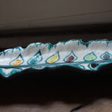 Large ceramic sheet cut in the genre of pol Chambost Vallauris