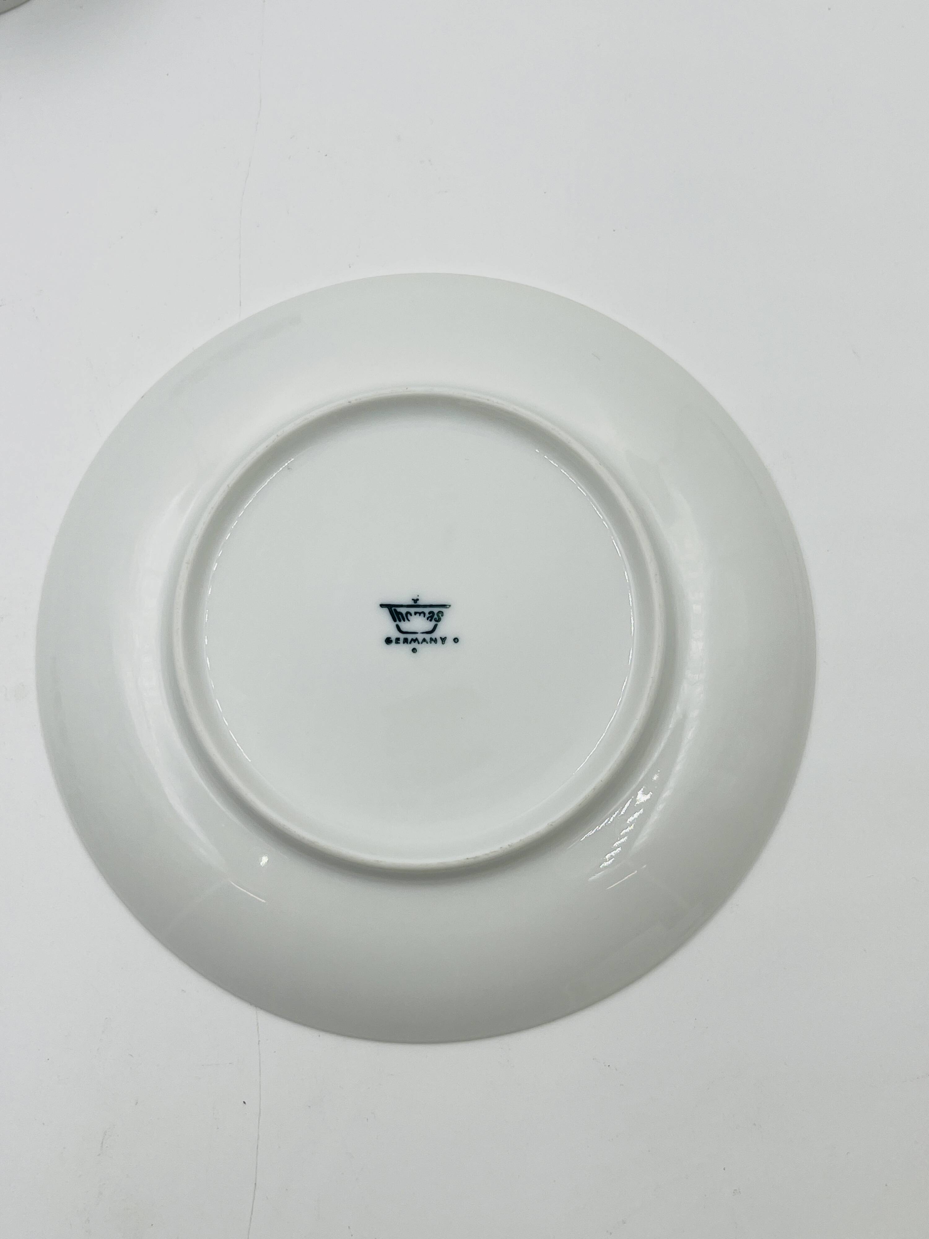 Service Café Porcelaine Thomas Germany Medaillon 70s