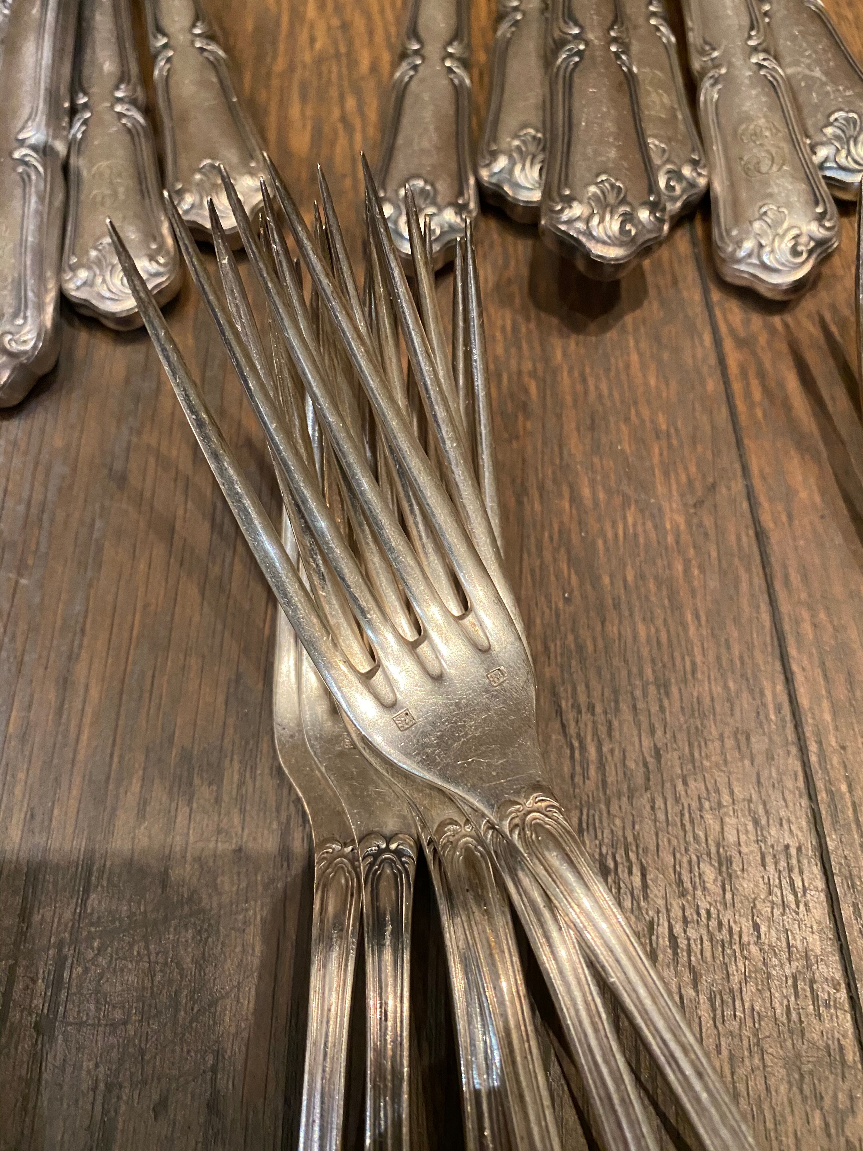 Saglier Brothers cutlery cutlery 48 pieces