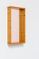 Maison Regain Miroir rectangulaire avec cadre en bois 70s