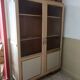 Renovated glass-fronted bookcase