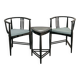 Fauteuils et table d'Ernest Archibald Taylor Coppia de Poltrones