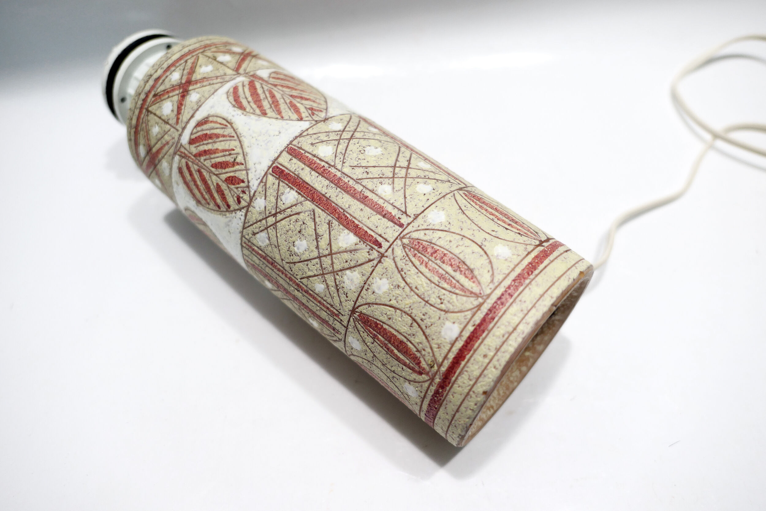 ceramic lamp base 1950-60 Fratelli Fanciullacci Italy