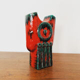 Brutalist ceramic vase