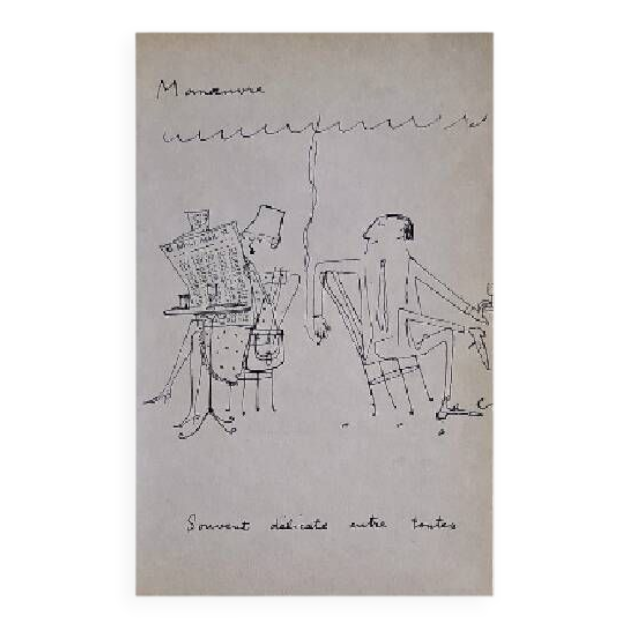 Daninos illustrations from 1962 "Manoeuvre"