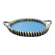 Small tray in scoubidou.