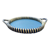 Small tray in scoubidou.