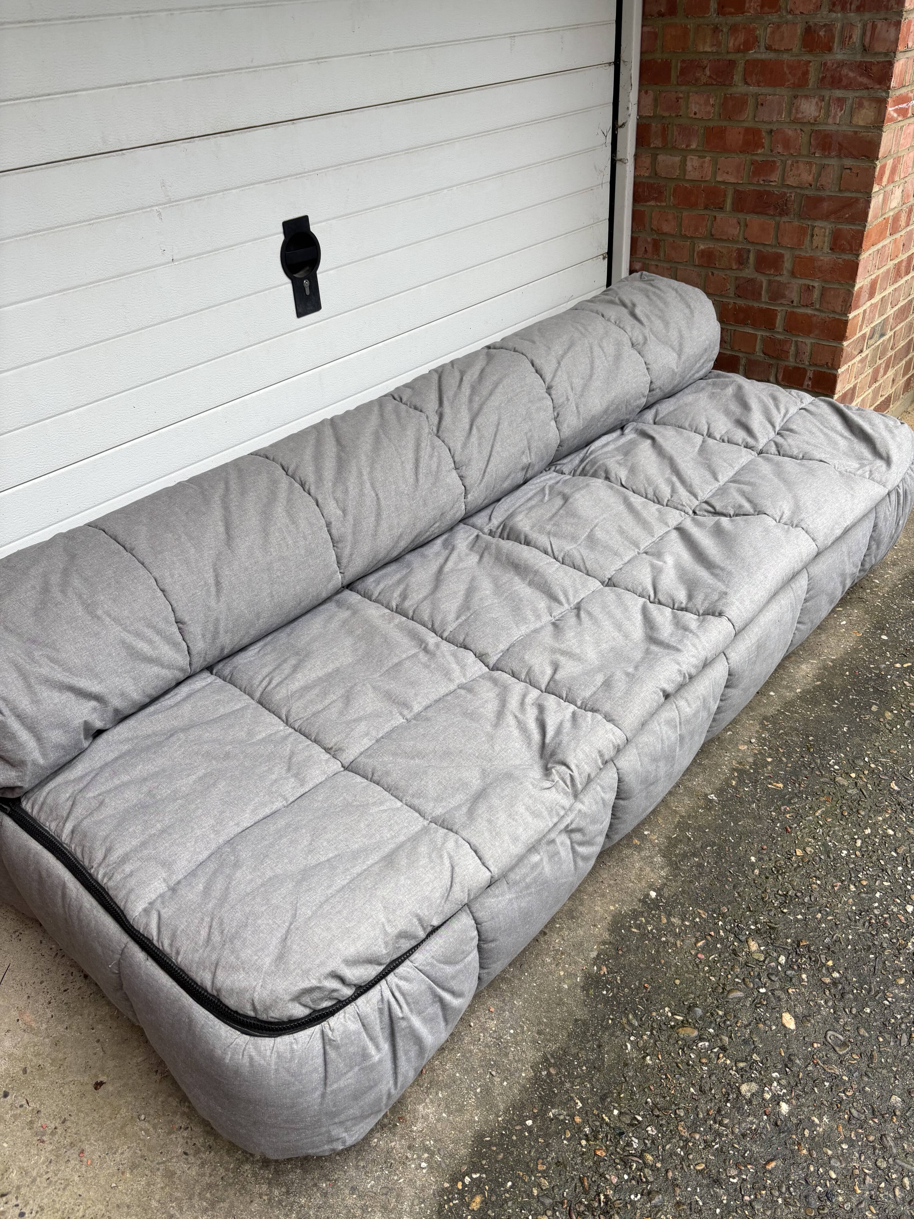 Strips armchairs by Cini Boeri