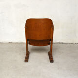 Wooden cinema seat, 1950