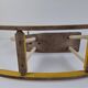 Mid-Century Czechoslovak Wooden Rocking Horse, Hand-Painted, 1960s