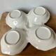 Large vintage barbotine aperitif serving dish