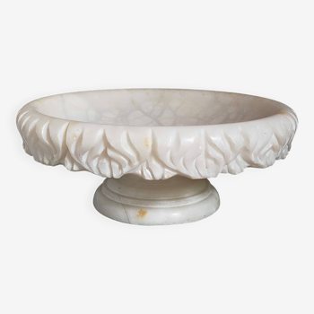 Alabaster fruit bowl from the 70s
