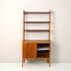 1960s bookcase with pull-out desk