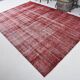 7x10 Rug For Living Room Wine Red Turkish Vintage Rug, 213x311Cm