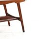Coffee Table with Glass and Magazine Holder - mid century dutch design