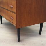 Teak dressing table, Scandinavian design, 1960s, manufactured by SW Finland