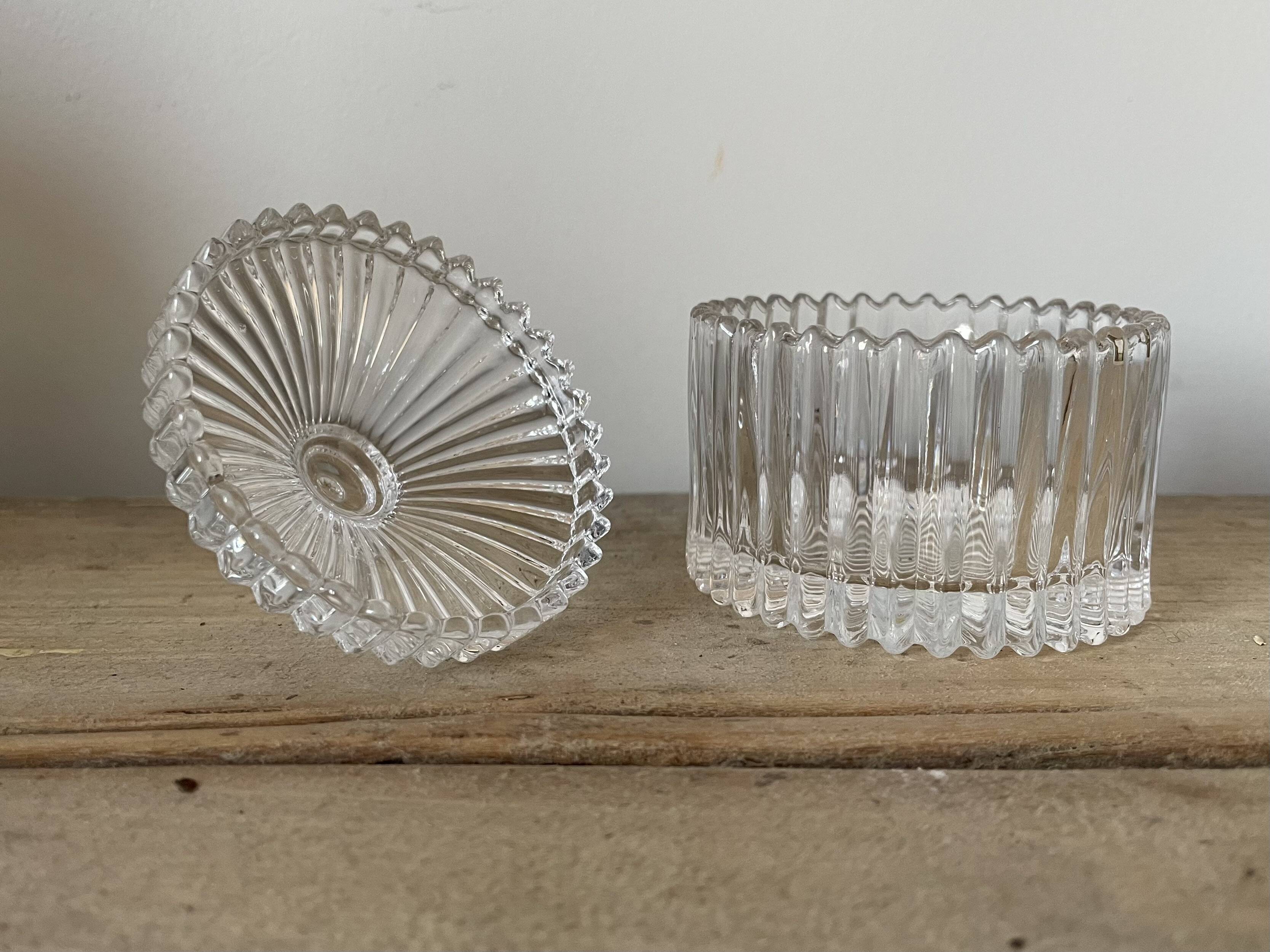 Small glass candy dish
