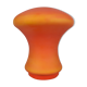 Atomic mushroom lamp orange glass 70's