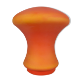 Atomic mushroom lamp orange glass 70's