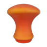Atomic mushroom lamp orange glass 70's