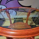 Rattan table