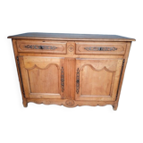 Regional buffet from the 18th century in blond cherry